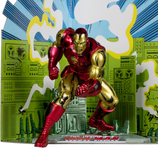 Marvel Collection - Statuette en PVC 1/10 Iron Man (The Invincible Iron Man #126) - 11 cm