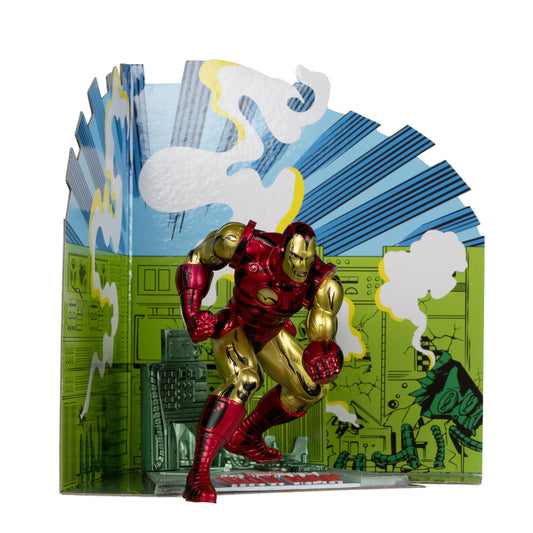 Marvel Collection - Statuette en PVC 1/10 Iron Man (The Invincible Iron Man #126) - 11 cm