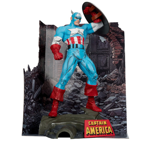 Marvel PVC - Statue en PVC 1/6 Captain America (The Amazing Spider-Man #323) - 28 cm