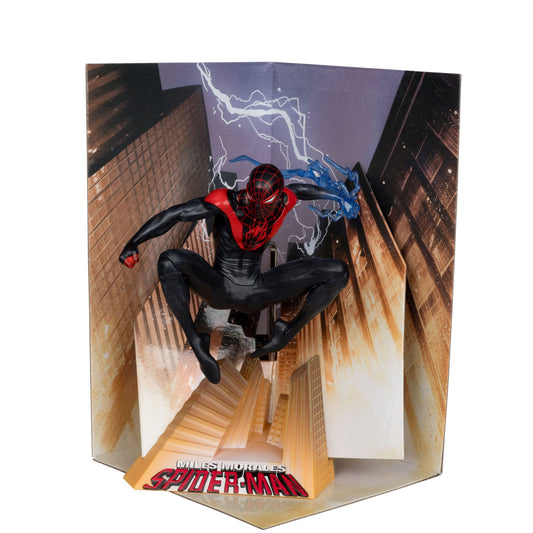 Marvel Collection - Statuette en PVC 1/10 Spider-Man (Miles Morales: Spider-Man #1) - 13 cm