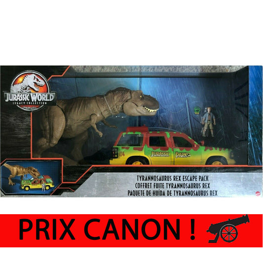 JURASSIC WORLD LEGACY - TYRANNOSAURUS REX ESCAPE PACK