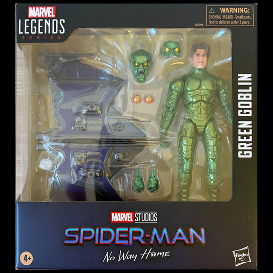Marvel Legends - Spiderman-Man : No way home - Figurine du Bouffon vert - 15 cm