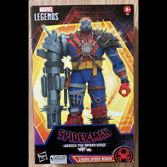 Marvel Legends - Spider-Man Across the Spider-Verse - Figurine CYBORG SPIDER-WOMAN - 20 cm