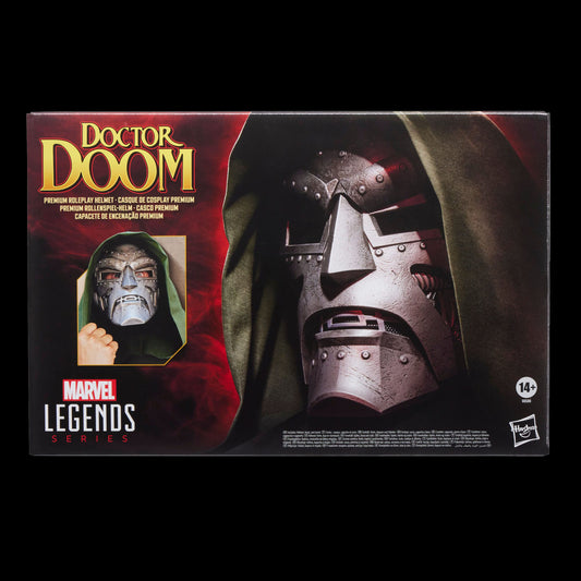 Marvel Legends - Réplique Roleplay du Casque Premium de Doctor Doom - Docteur Fatalis - Echelle 1/1
