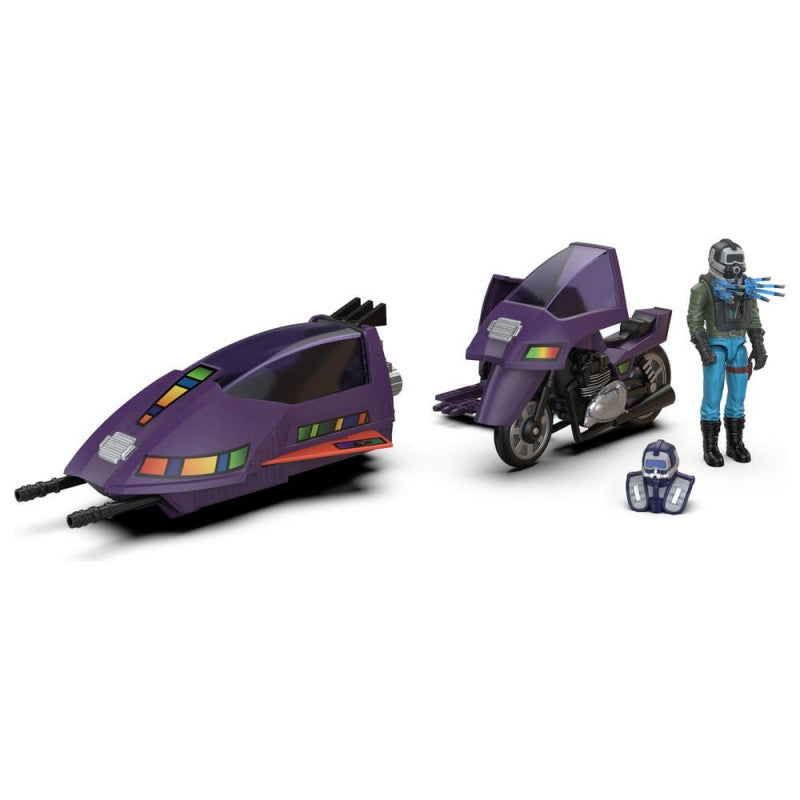 M.A.S.K. - MASK - Véhicule Piranha et figurine de Sly Rax