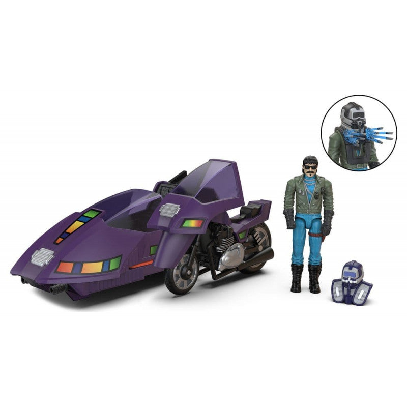 M.A.S.K. - MASK - Véhicule Piranha et figurine de Sly Rax