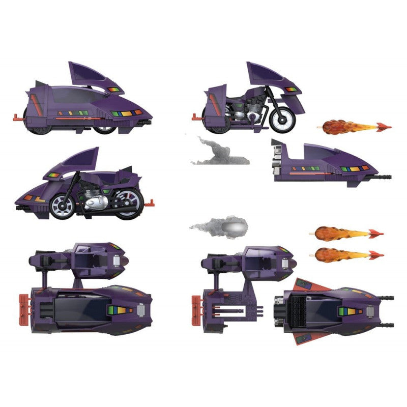M.A.S.K. - MASK - Véhicule Piranha et figurine de Sly Rax