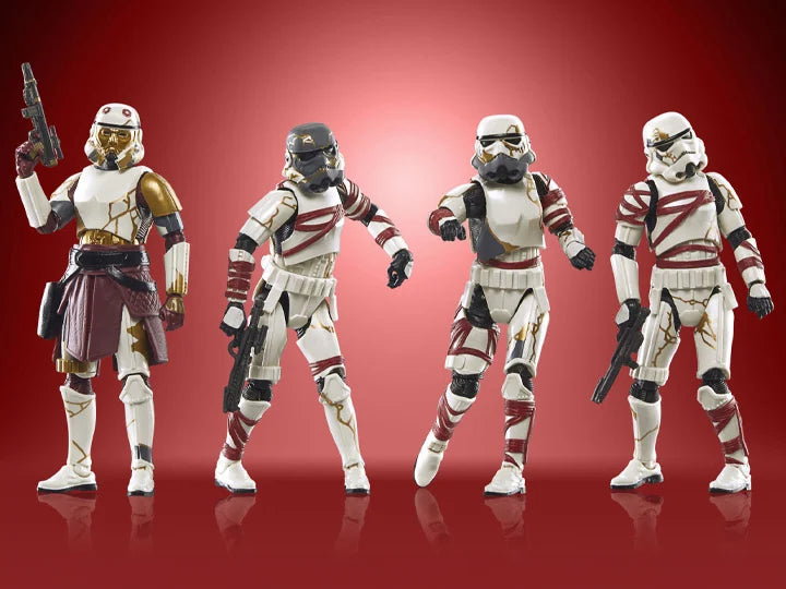 Star Wars : Ahsoka - The Vintage Collection - Pack de 4 figurines CAPTAIN ENOCH & NIGHT TROOPERS