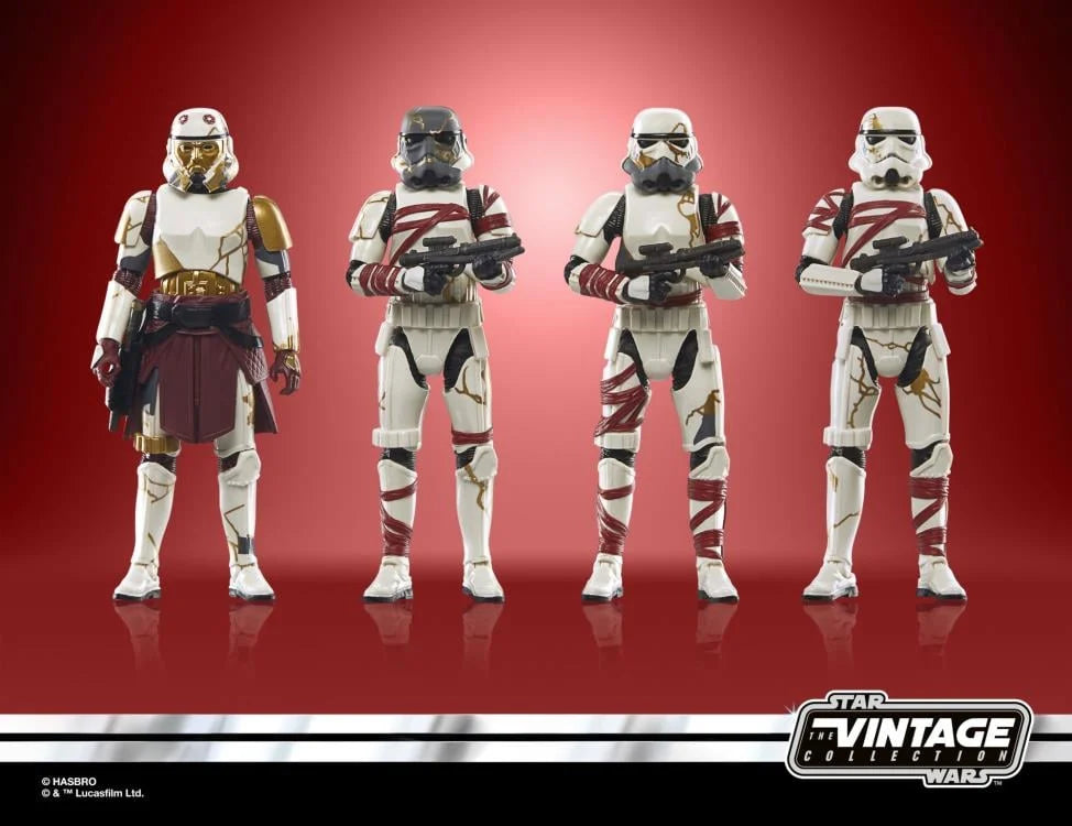 Star Wars : Ahsoka - The Vintage Collection - Pack de 4 figurines CAPTAIN ENOCH & NIGHT TROOPERS
