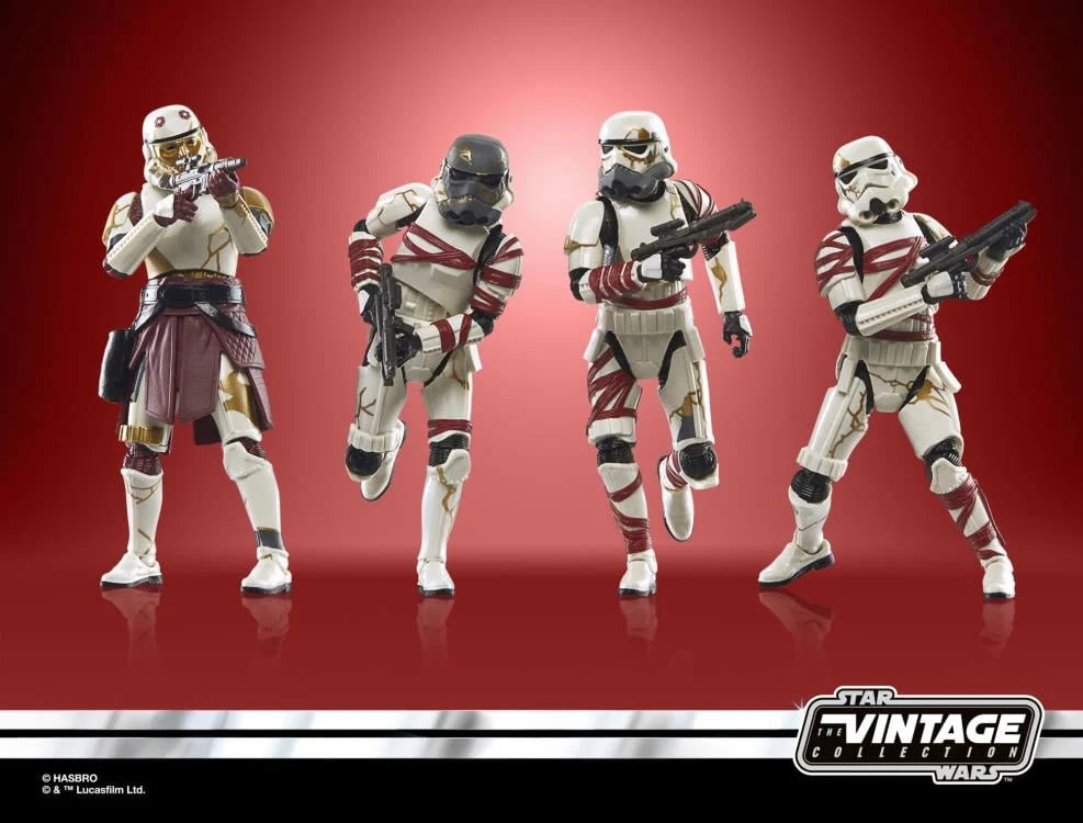 Star Wars : Ahsoka - The Vintage Collection - Pack de 4 figurines CAPTAIN ENOCH & NIGHT TROOPERS