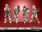 Star Wars : Ahsoka - The Vintage Collection - Pack de 4 figurines CAPTAIN ENOCH & NIGHT TROOPERS