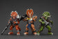TMNT - Lot de 3 figurines 1/18ème - Triceraton Infantryman - Captain Zorax - Adjutant Zork - 13/14 cm