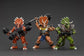 TMNT - Lot de 3 figurines 1/18ème - Triceraton Infantryman - Captain Zorax - Adjutant Zork - 13/14 cm