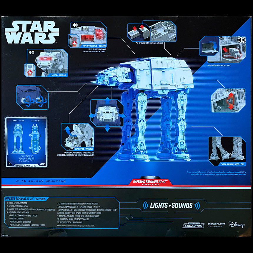 STAR WARS : The Mandalorian & Grogu - Micro Galaxy Squadron - Imperial Remnant AT-AT - #0257