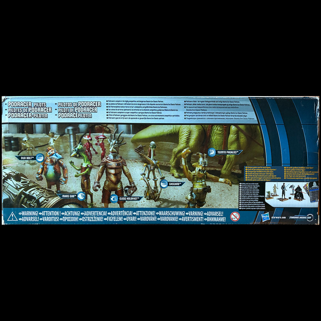 STAR WARS - Podracer Pilots - Toys 'R Us Exclusive Action Figures - Coffret de 5 figurines - 2012