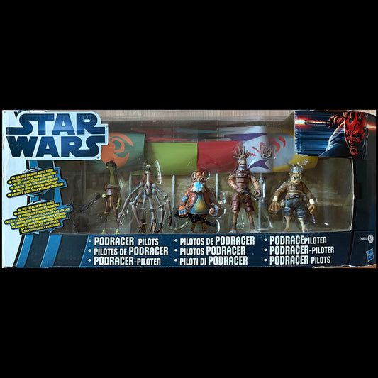 STAR WARS - Podracer Pilots - Toys 'R Us Exclusive Action Figures - Coffret de 5 figurines - 2012