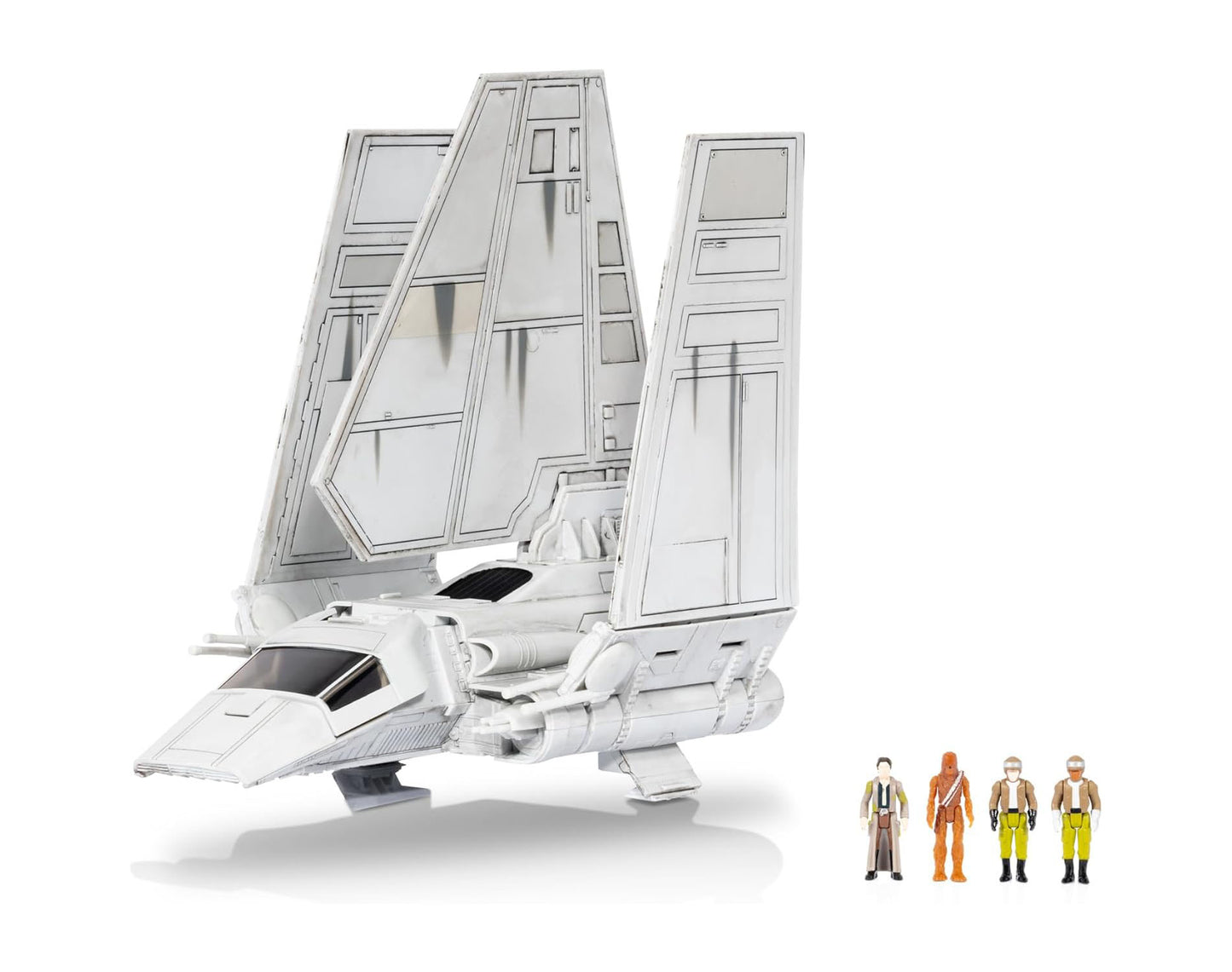 STAR WARS - Micro Galaxy Squadron 0177 - Série 7 - Tydirium Shuttle + 4 mini figurines