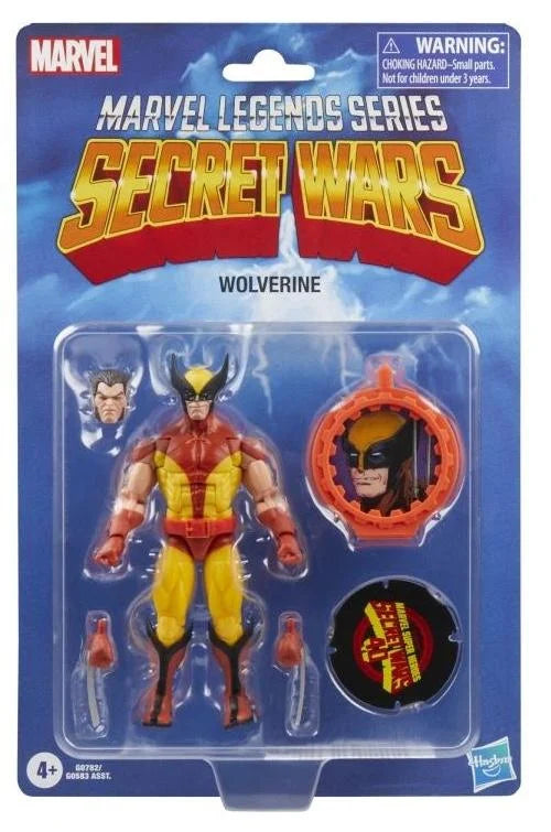 Marvel Legends - Secret Wars Figurine de WOLVERINE - 15 cm