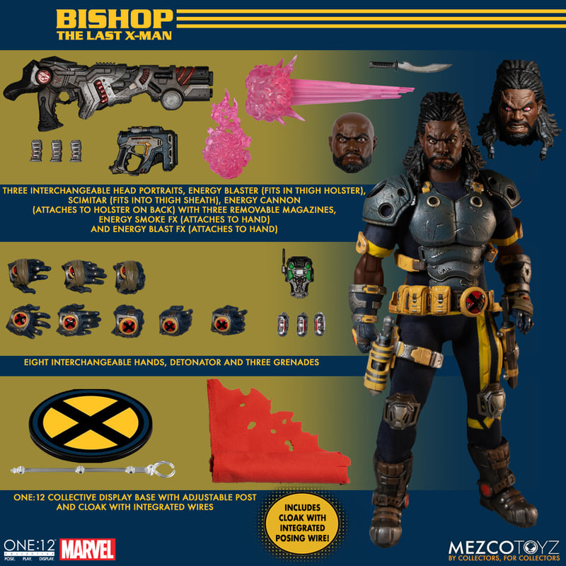 Marvel - Mezco One : 12 Collective - Figurine de BISHOP