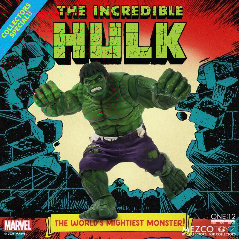 Marvel - Mezco One : 12 Collective - Figurine de HULK