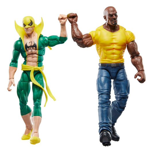 Marvel Legends - Marvel 85th Anniversary - Pack 2 figurines Iron Fist & Luke Cage - 15 cm