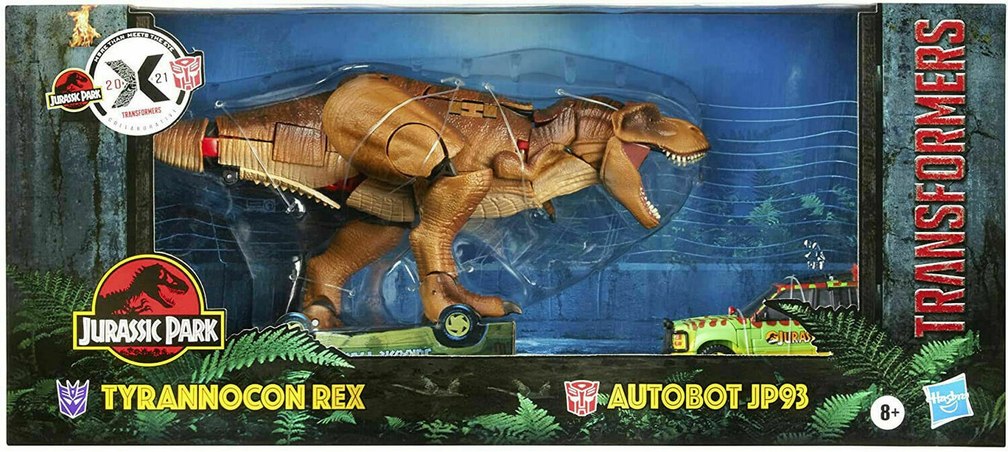 TRANSFORMERS X Jurassic Park Mash-Up - Tyrannocon Rex & Autobot JP93 - HASBRO