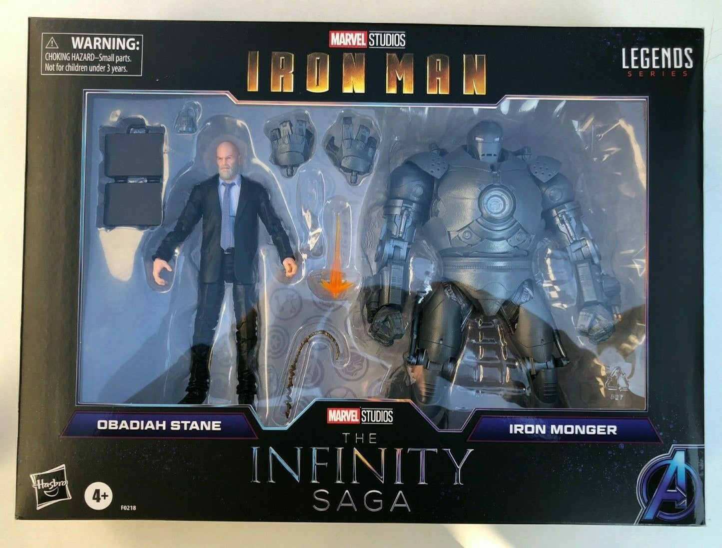 Marvel Legends - The Infinity Saga - OBADIAH STANE & IRON MONGER