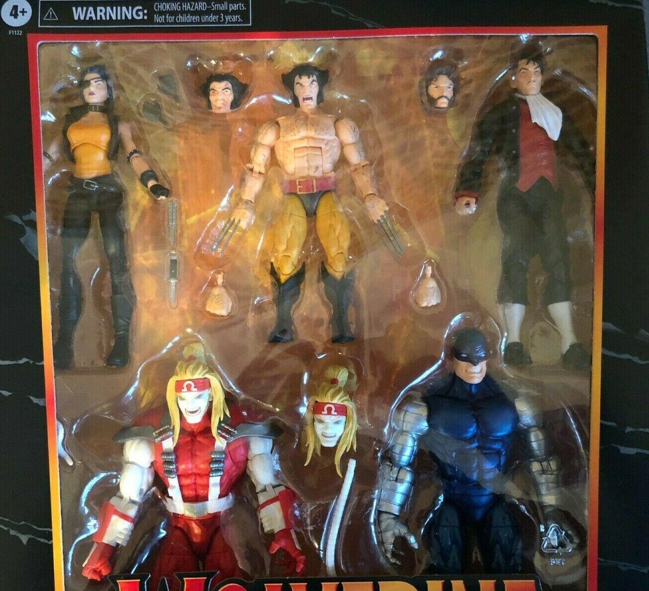 Marvel Legends WOLVERINE PACK 5 figurines Omega Red, Cyber, Callisto, Wyngarde