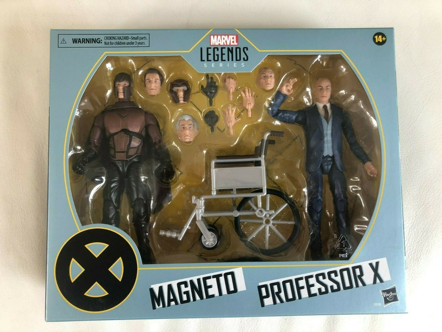 Marvel Legends - Pack de 2 figurines PROFESSEUR X & MAGNETO - MCU - Neuf HASBRO