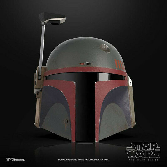 STAR WARS MANDALORIAN - Black series CASQUE BOBA FETT RE-ARMORED helmet - HASBRO