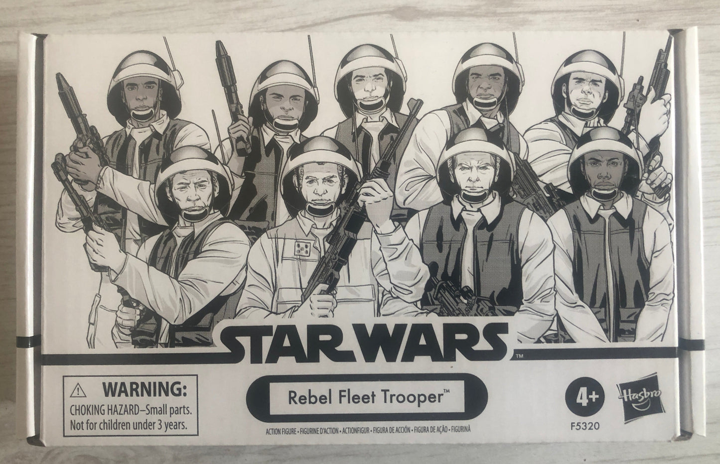STAR WARS - TVC - Pack de 4 Rebel Fleet Troopers - Exclusivité HASBRO PULSE