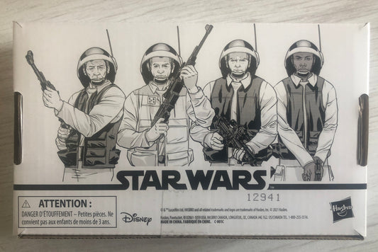 STAR WARS - TVC - Pack de 4 Rebel Fleet Troopers - Exclusivité HASBRO PULSE