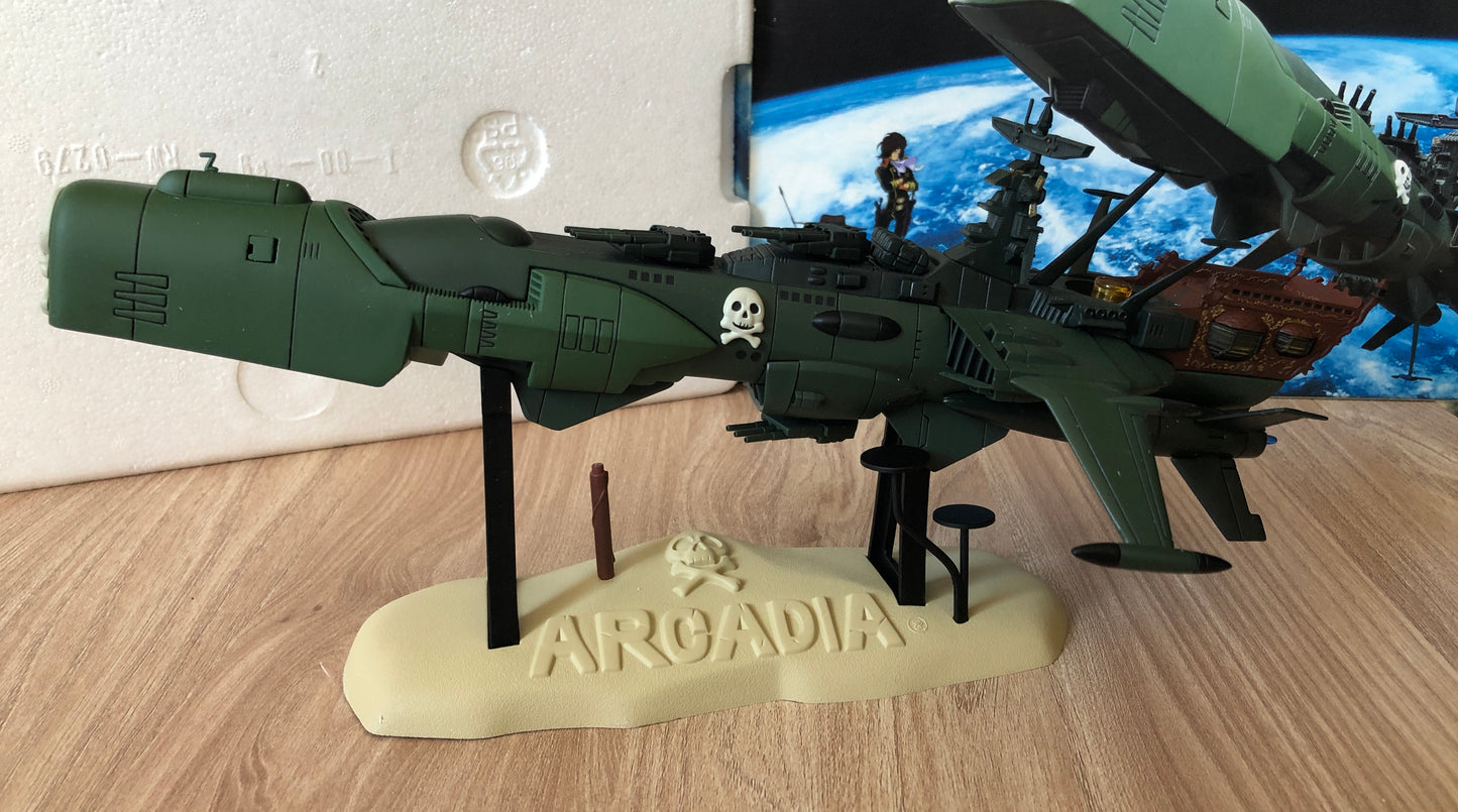 ALBATOR Captain Harlock - ATLANTIS Arcadia - SGM-24 SKULL VERSION VERT