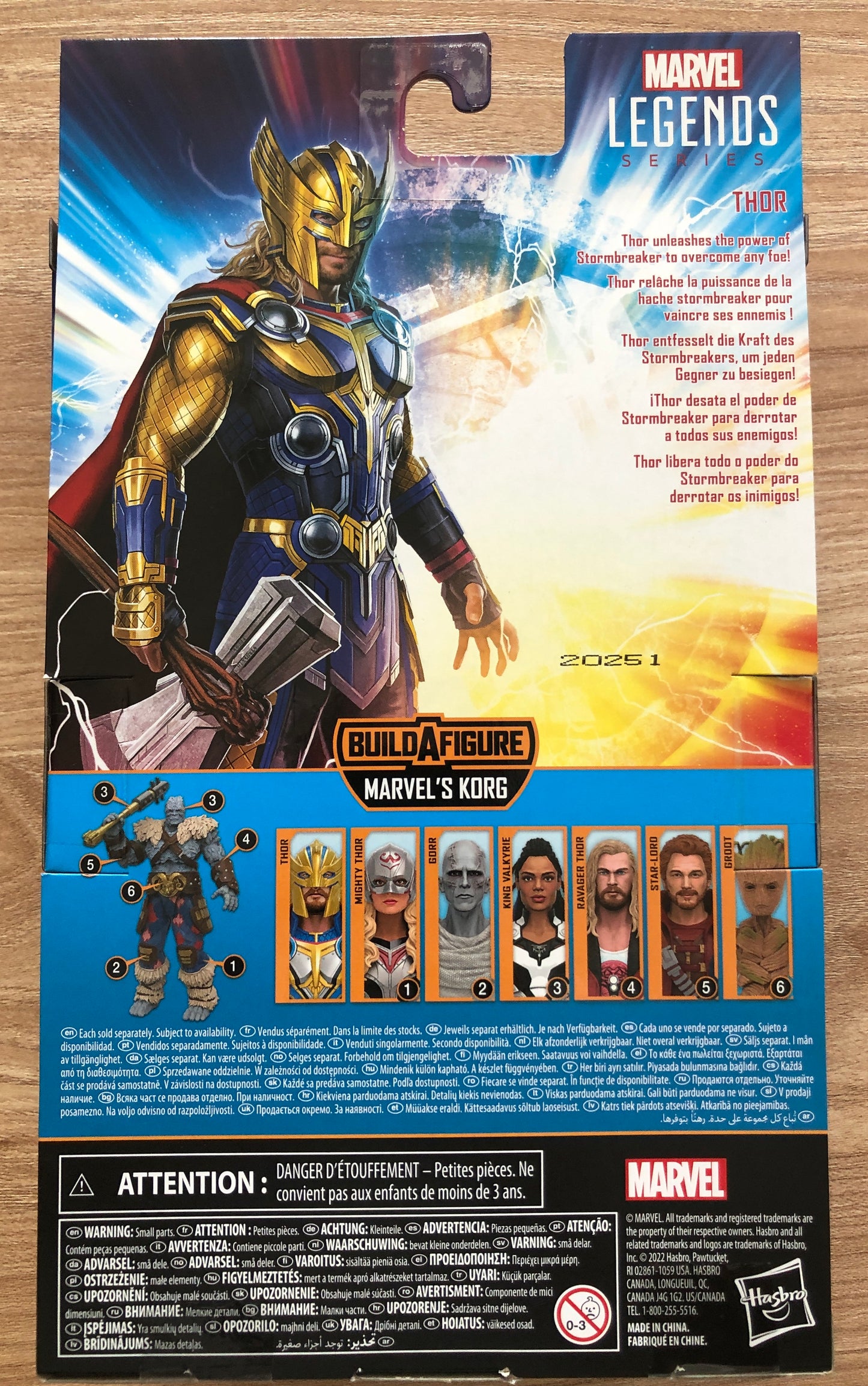 Marvel Legends - BAF KORG - Thor Love & Thunder - Figurine THOR