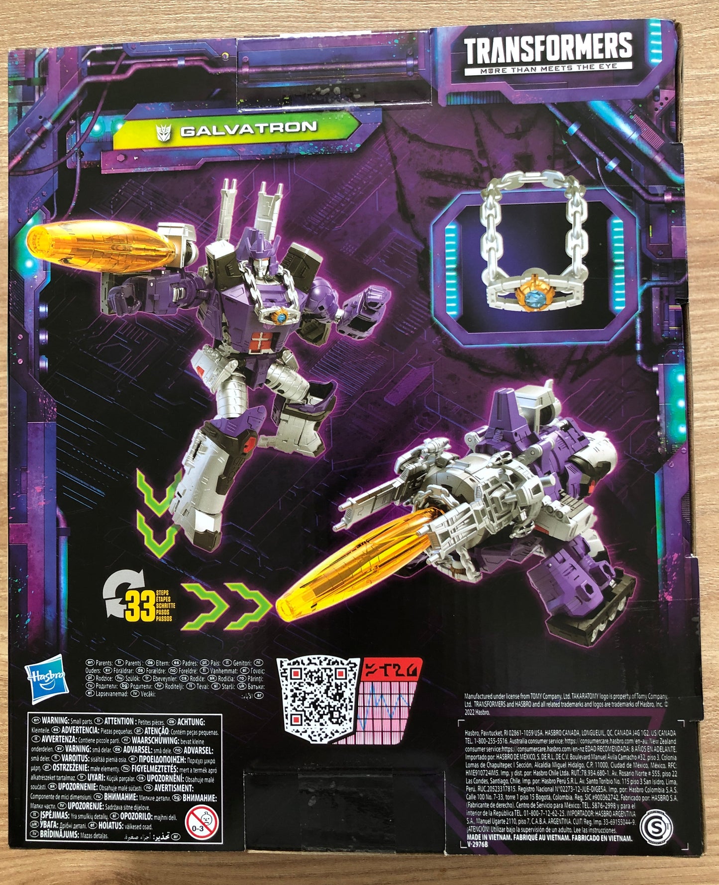 TRANSFORMERS - LEGACY - LEADER CLASS - Figurine GALVATRON