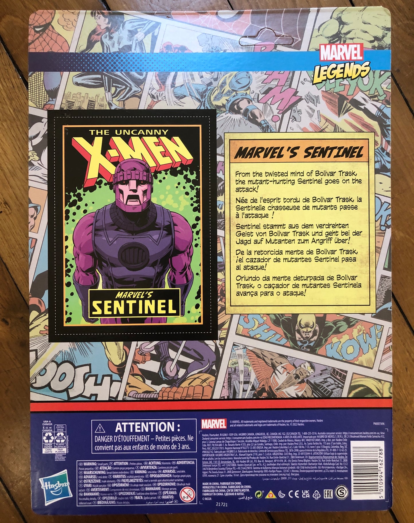 Marvel Legends - Série X-MEN RETRO - Figurine de LA SENTINELLE - Sentinel - 20 cm