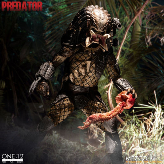 PREDATOR - One:12 Collective - Figurine du JUNGLE HUNTER PREDATOR