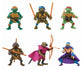 TMNT - Les Tortues Ninja - 1988 Classic SHELLRAISER VAN - 6 figurines